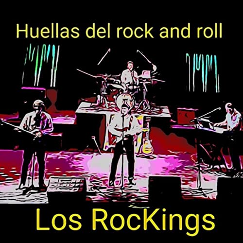Álbum Huellas del Rock And Roll con los Rockings