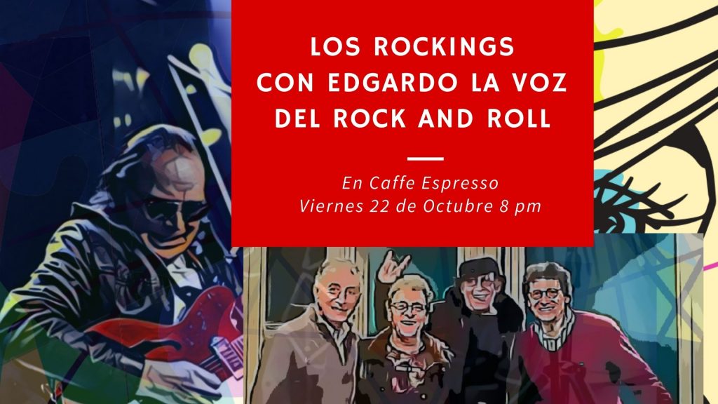 Los Rockings con Edgardo La voz del Rock And Roll