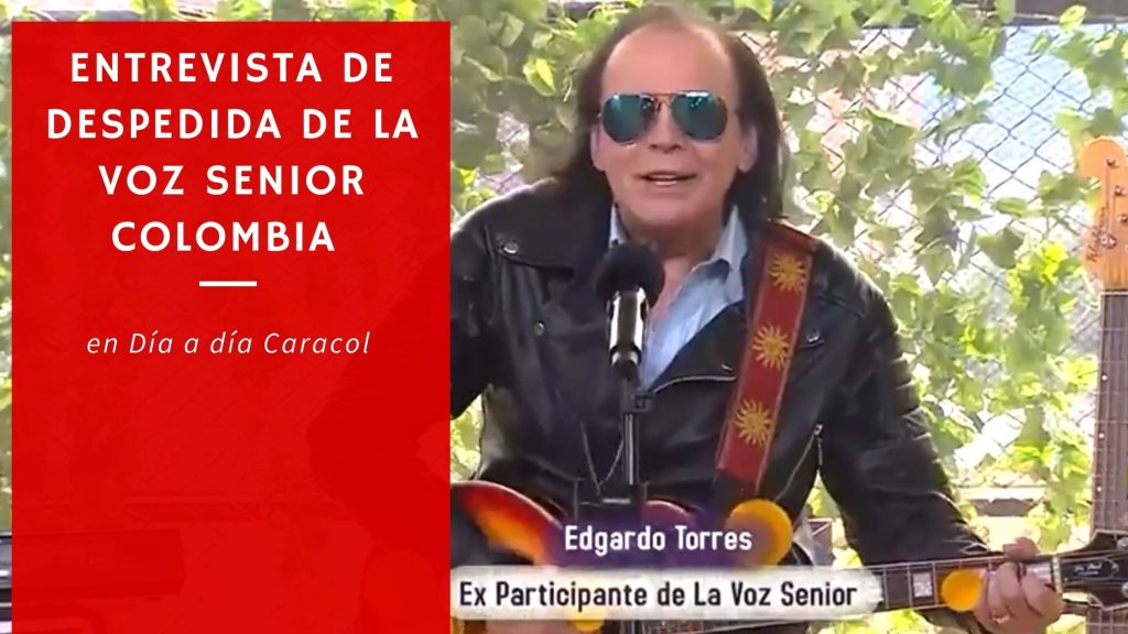 entrevista DE Despedida de la voz senior Colombia
